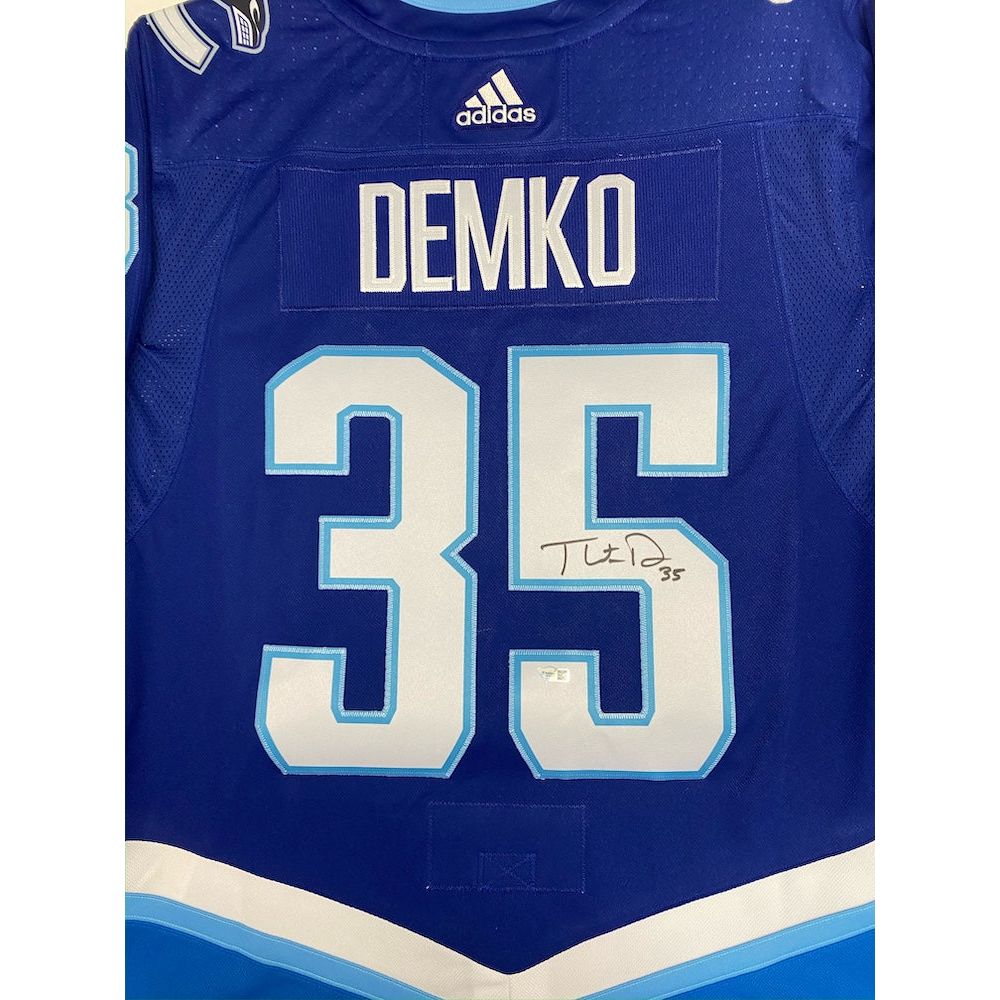 THATCHER DEMKO Autographed Vancouver Canucks 2022 All Star Game Authentic Jersey FANATICS