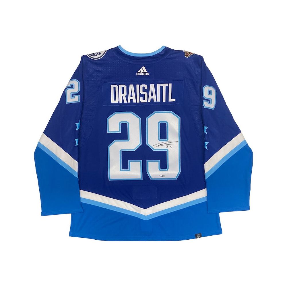 LEON DRAISAITL Autographed 2022 Authentic All Star Game Jersey FANATICS