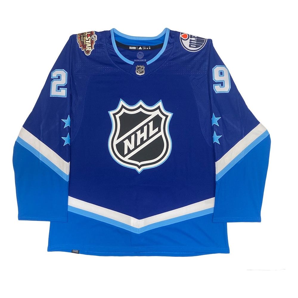 LEON DRAISAITL Autographed 2022 Authentic All Star Game Jersey FANATICS