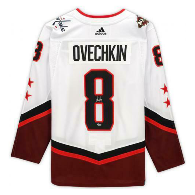 ALEX OVECHKIN Autographed Washington Capitals Authentic 2022 All Star Game Jersey FANATICS