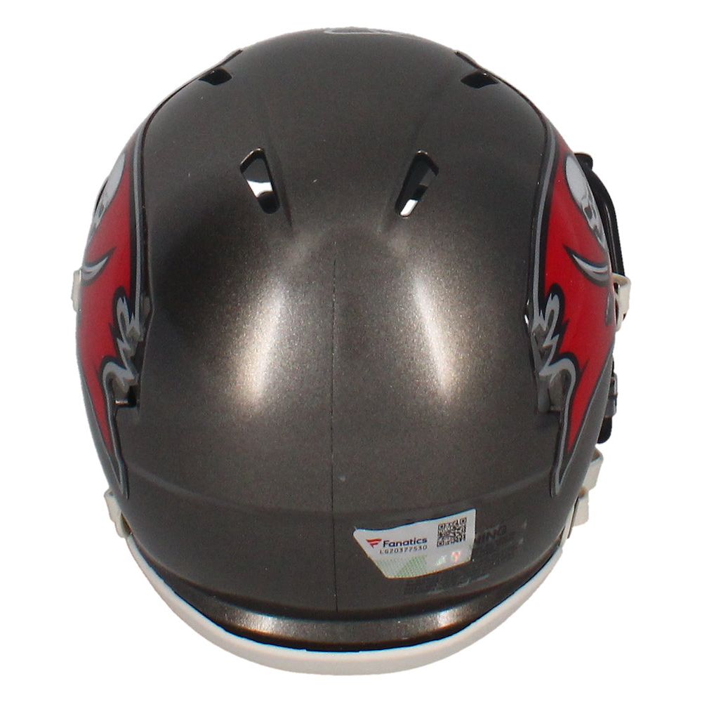 Tom Brady Autographed Tampa Bay Buccaneers Speed Mini Helmet Fanatics