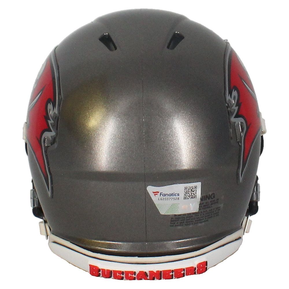Tom Brady Autographed Buccaneers Speed Mini Helmet w/ Visor Fanatics