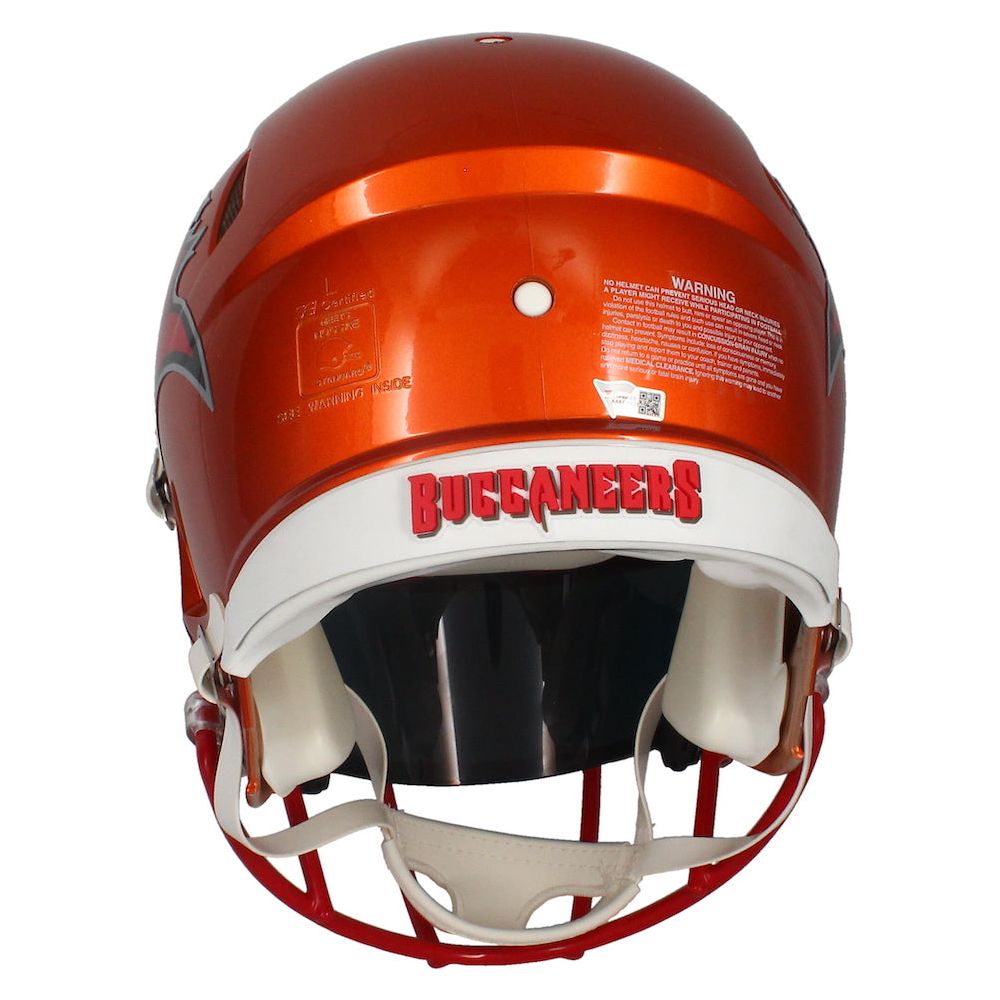 Tom Brady Autographed Buccaneers Flash Speed Authentic Helmet w/ Visor Fanatics