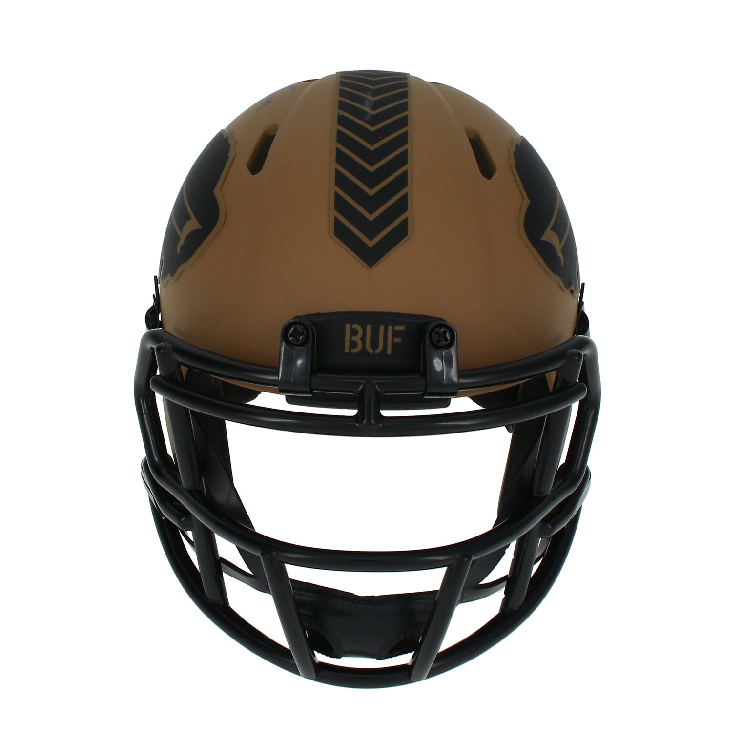 James Cook Autographed Buffalo Bills 2023 Salute to Service Speed Mini Helmet Beckett