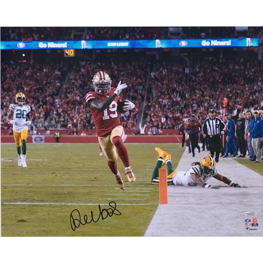 Deebo Samuel Autographed 49ers "Run Vs. Packers" 16" x 20" Photograph Fanatics