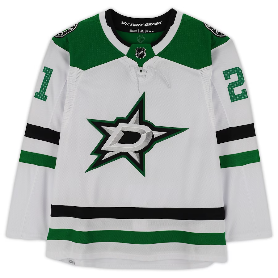 Jason Robertson Autographed Dallas Stars Authentic White Adidas Jersey Fanatics
