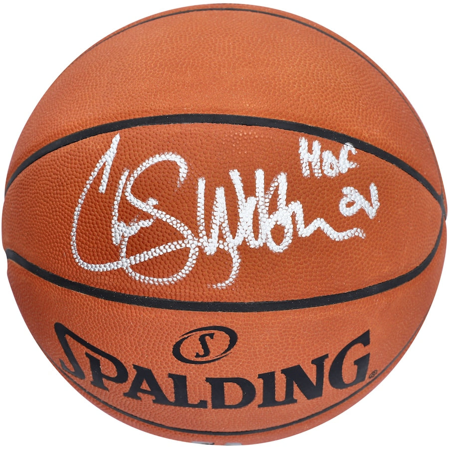 CHRIS WEBBER Autographed "HOF 21" Sacramento Kings Authentic Spalding Basketball FANATICS