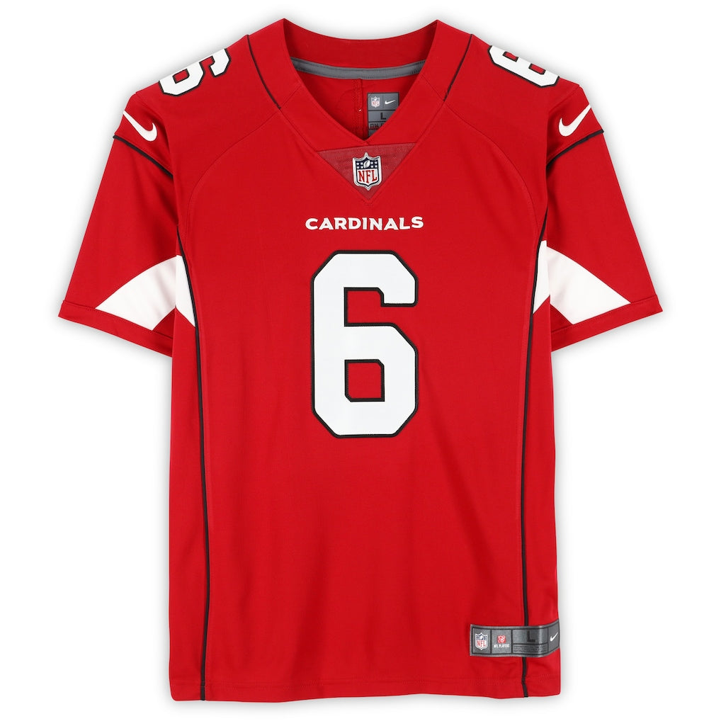 James Connor Autographed Arizona Cardinals Red Nike Limited Jersey Fanatics