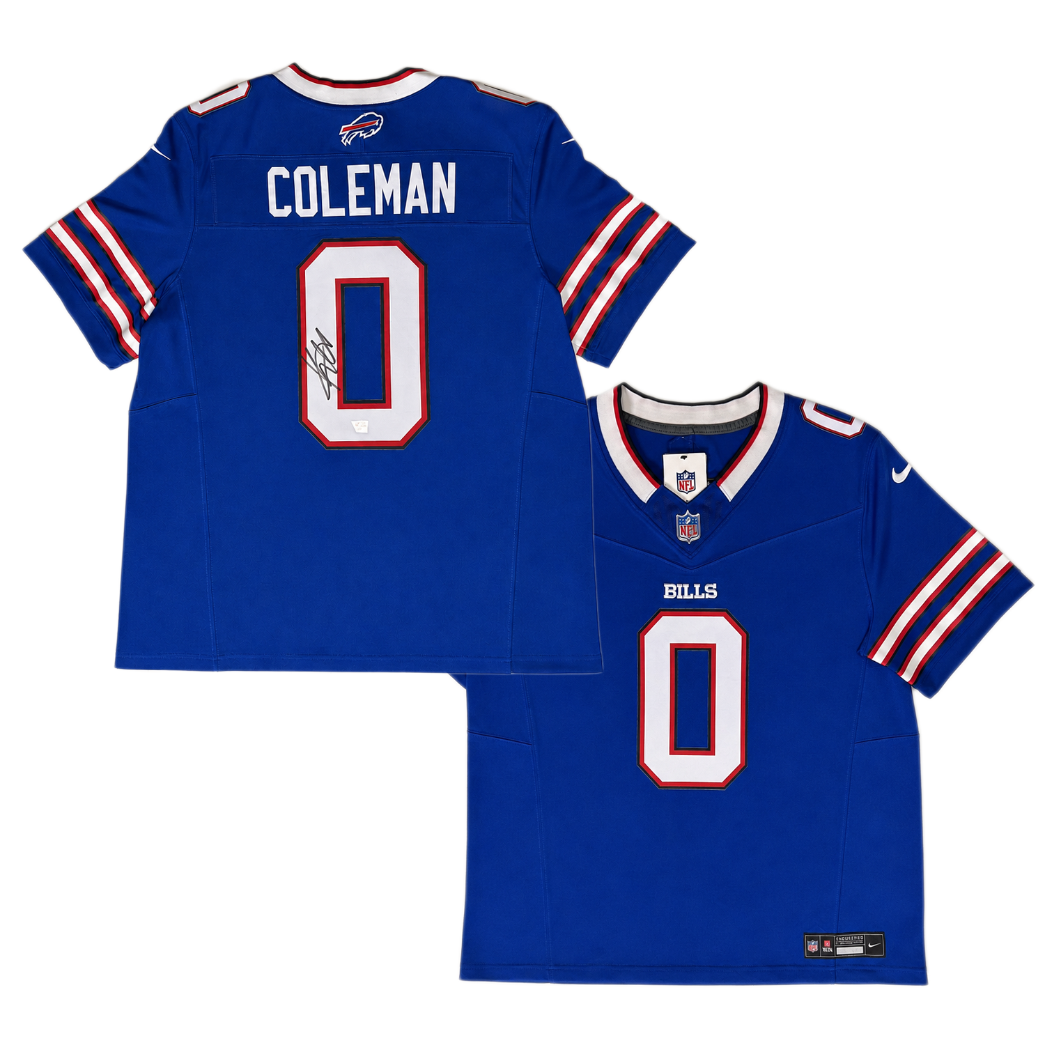 Keon Coleman Autographed Buffalo Bills Nike Game Jersey Fanatics