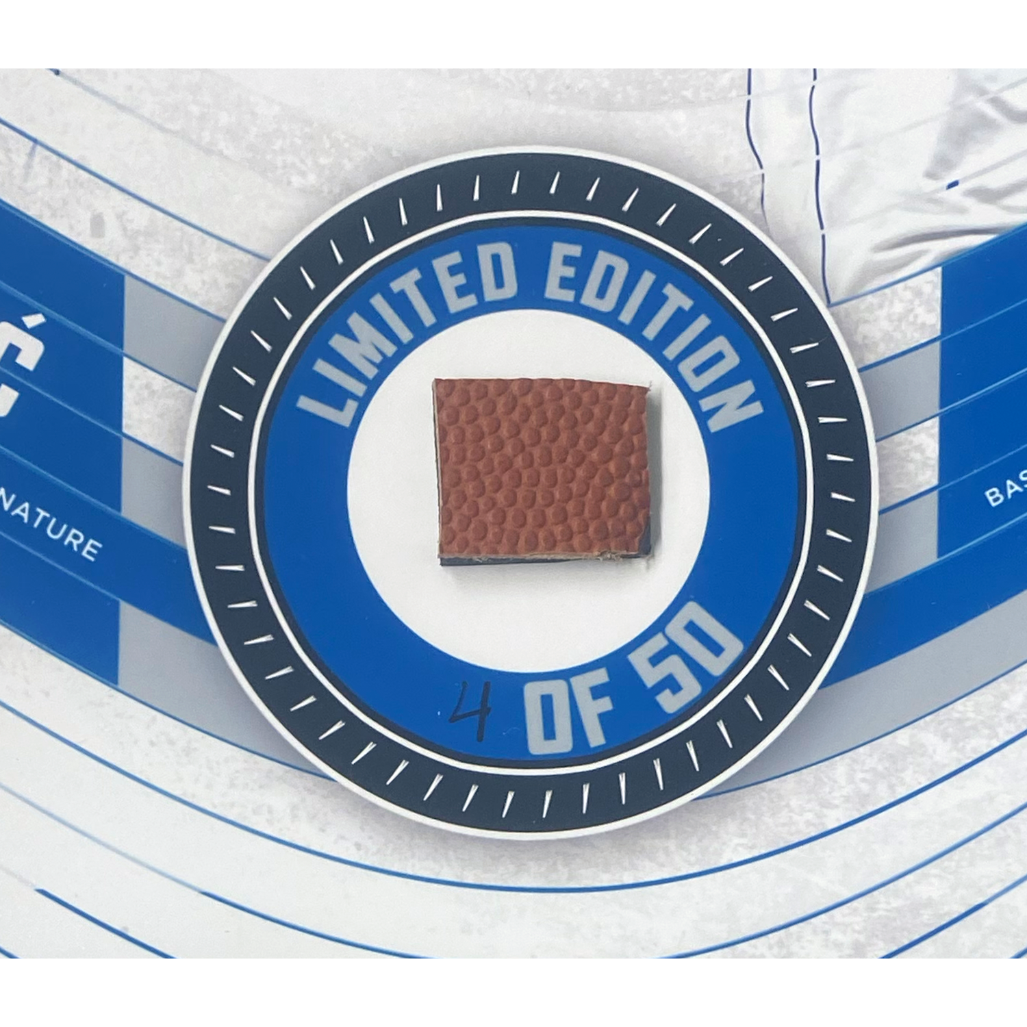 Luka Doncic Framed Mavericks 15" x 17" Game Used Basketball Collage LE 50