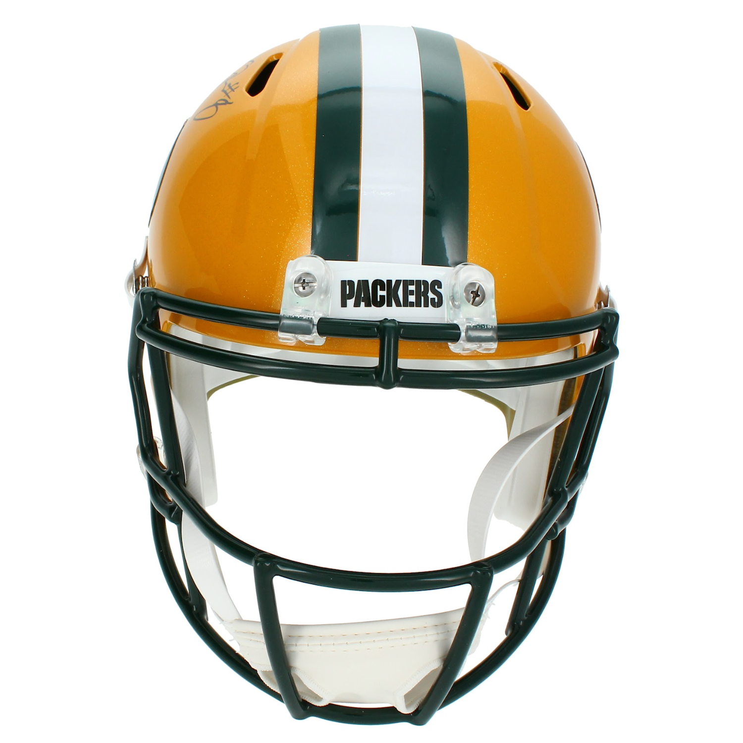 Josh Jacobs Autographed Green Bay Packers Full Size Helmet Radtke