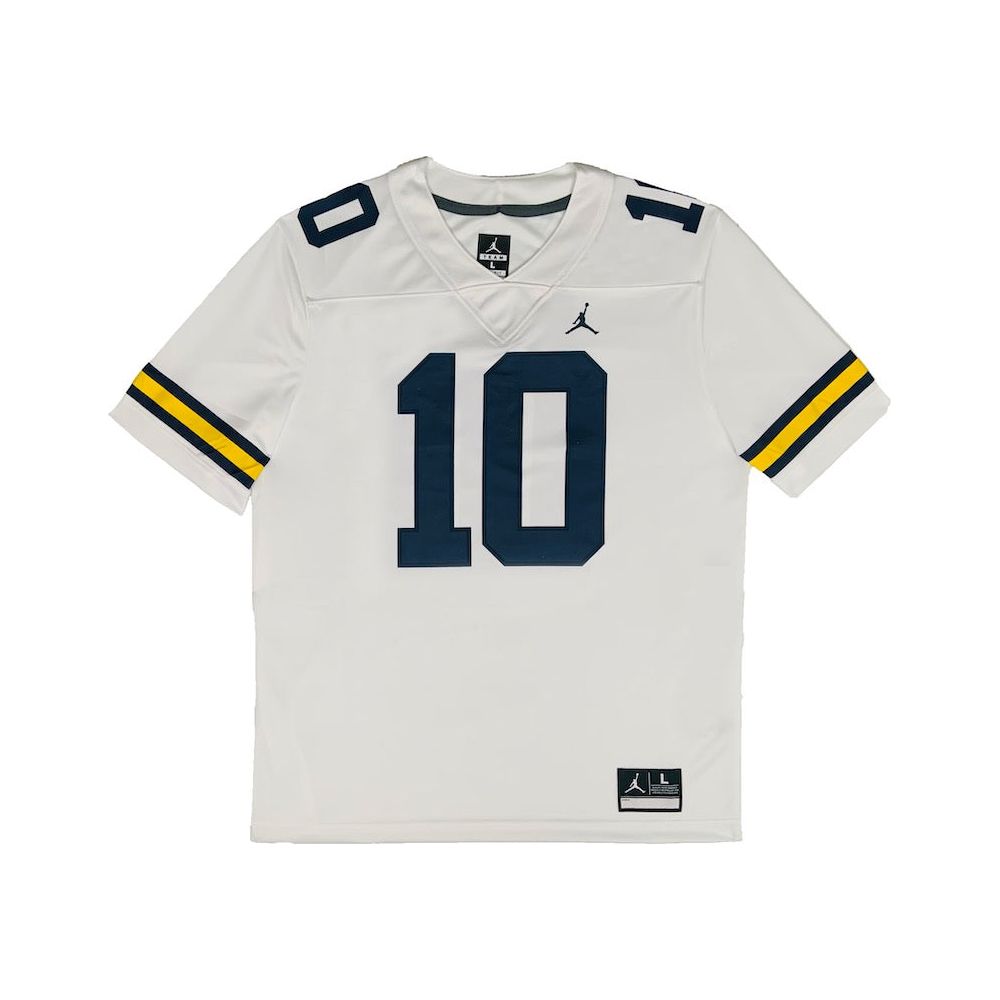 TOM BRADY Autographed Michigan Wolverines Jordan Brand Game Jersey FANATICS