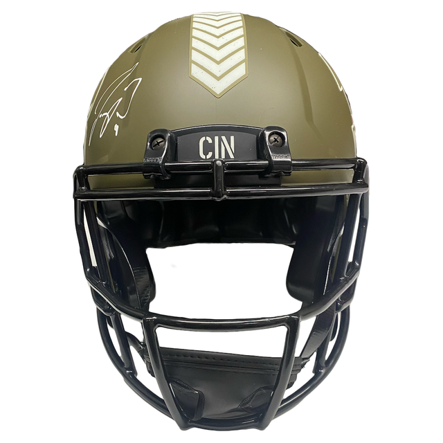 Joe Burrow Autographed Cincinnati Bengals STS Speed Authentic Helmet Fanatics