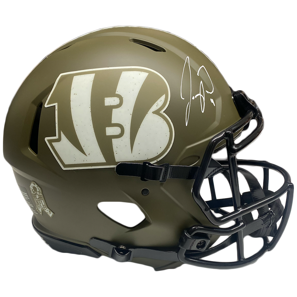 Joe Burrow Autographed Cincinnati Bengals STS Speed Authentic Helmet Fanatics