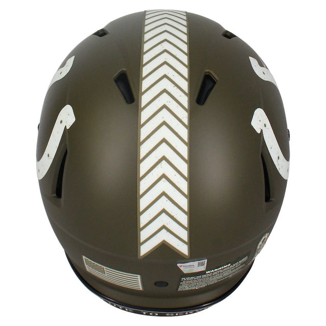 Jonathan Taylor Autographed Colts STS Authentic Speed Helmet Fanatics