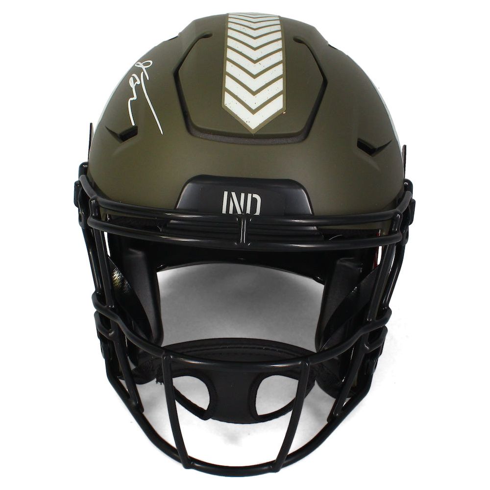 Jonathan Taylor Autographed Colts STS Authentic Speed Flex Helmet Fanatics