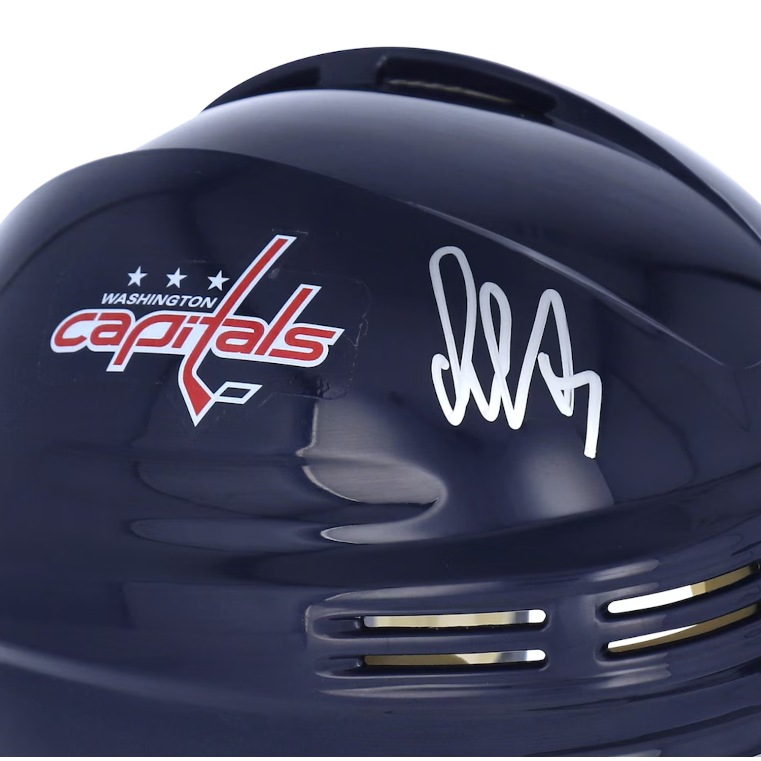 Alex Ovechkin Autographed Washington Capitals Navy Mini Helmet Fanatics
