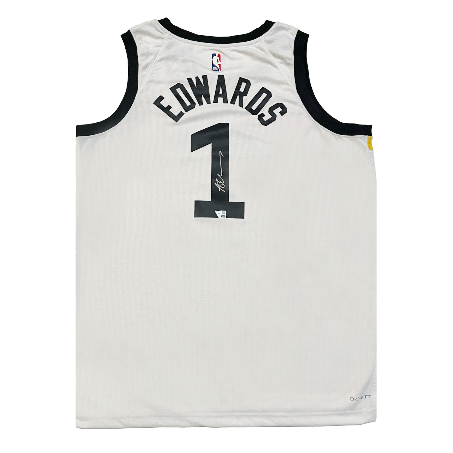 Anthony Edwards Autographed Minnesota Timberwolves Nike Association White Jersey Fanatics