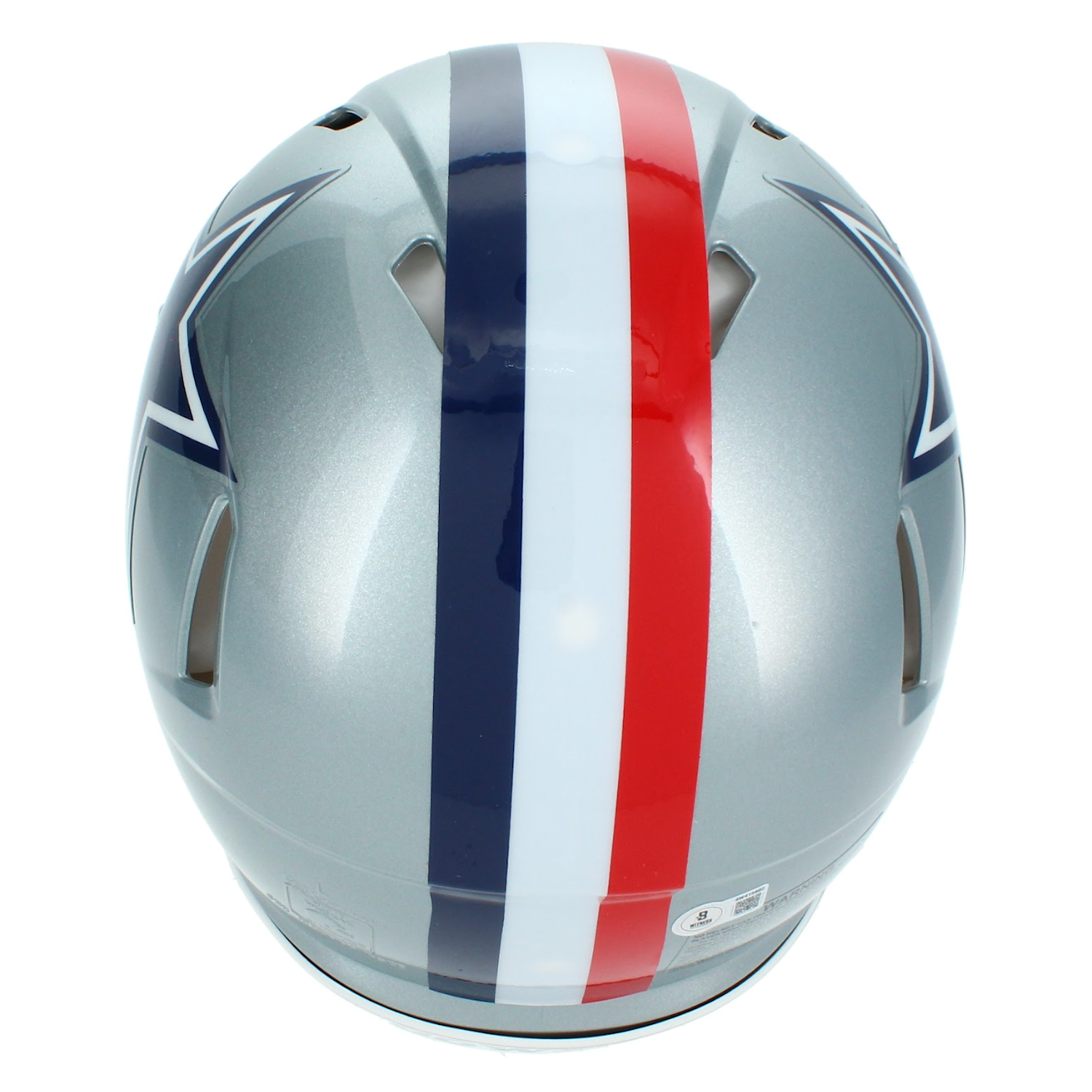 Dez Bryant Autographed Cowboys Throwback Authentic Speed Helmet Beckett