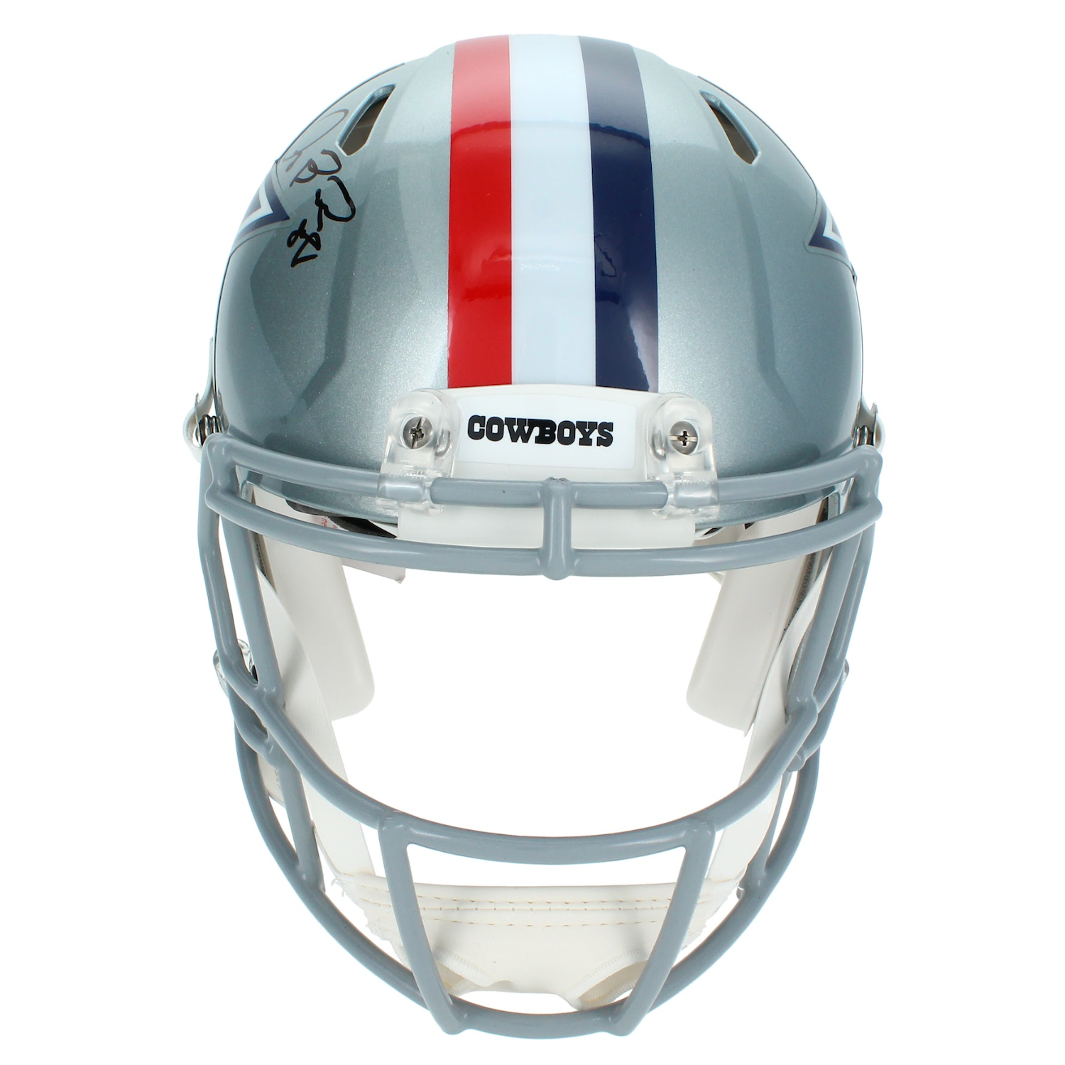 Dez Bryant Autographed Cowboys Throwback Authentic Speed Helmet Beckett