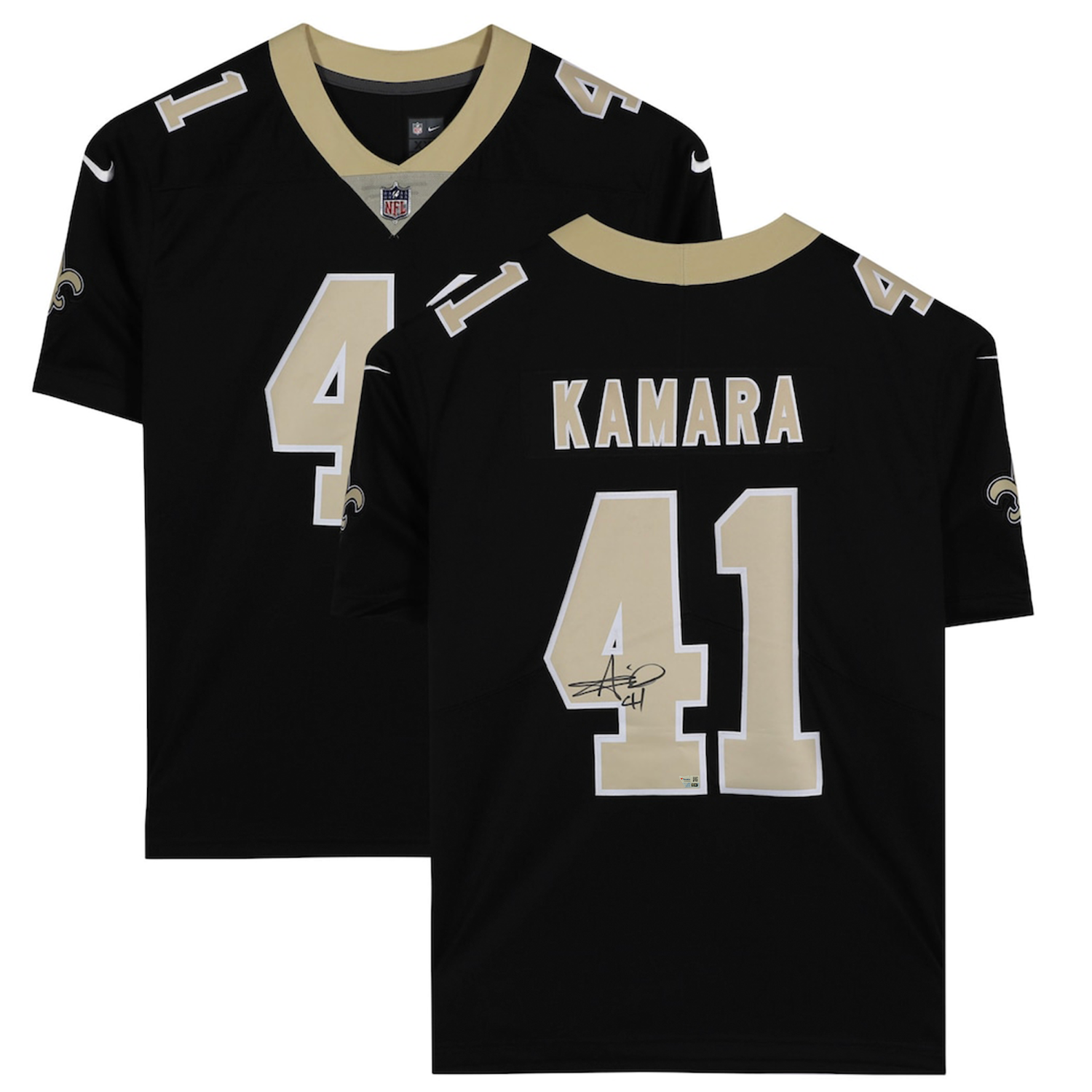 Alvin Kamara Autographed New Orleans Saints Nike Limited Jersey Fanatics