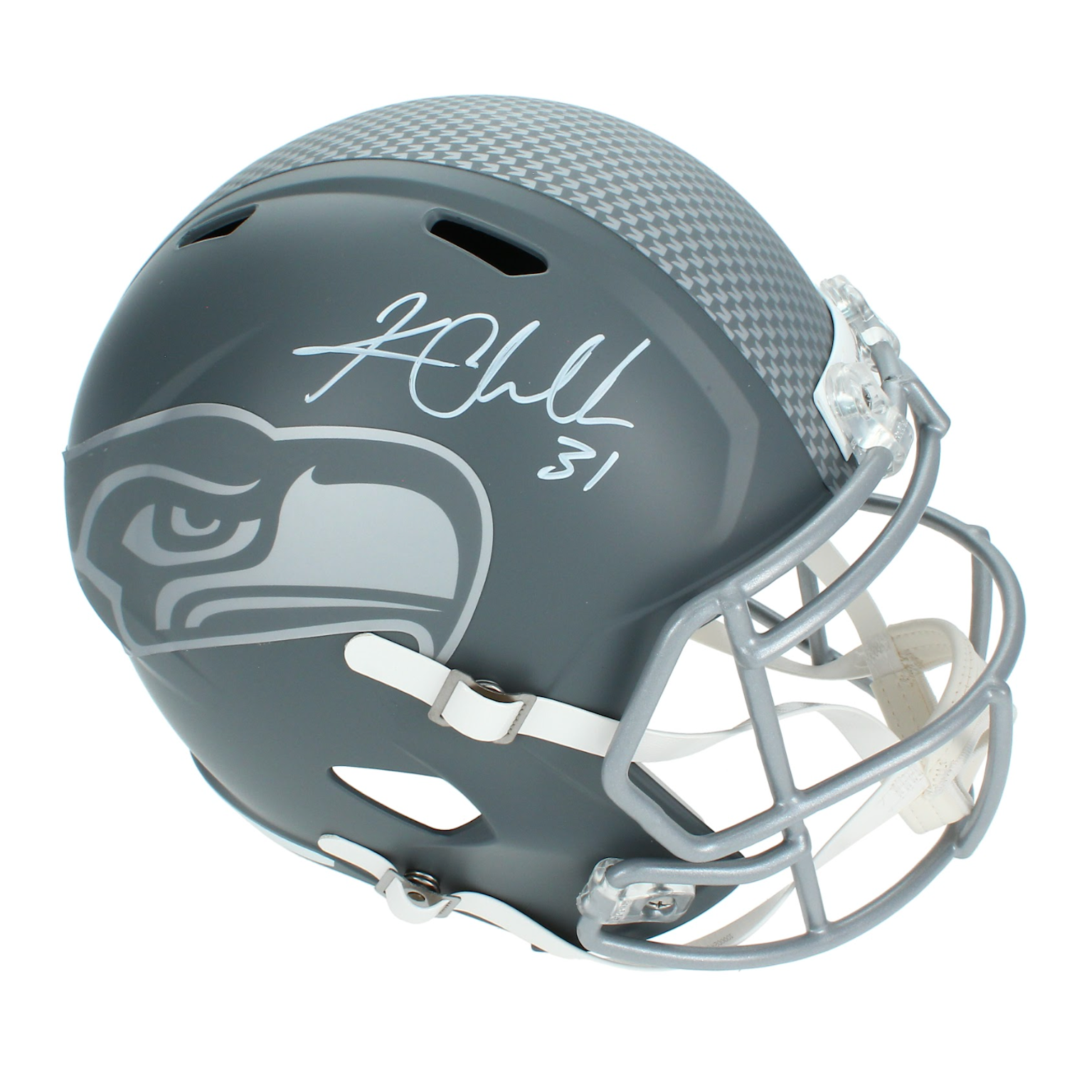 Kam Chancellor Autographed Seahawks 'Slate' Full Size Speed Beckett