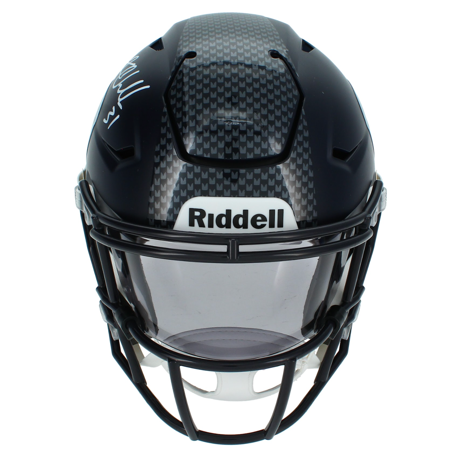 Kam Chancellor Autographed Seahawks Mid-Size Speedflex MIDI Helmet Beckett