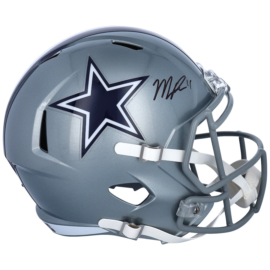 MICAH PARSONS Autographed Dallas Cowboys Full Size Speed Helmet FANATICS