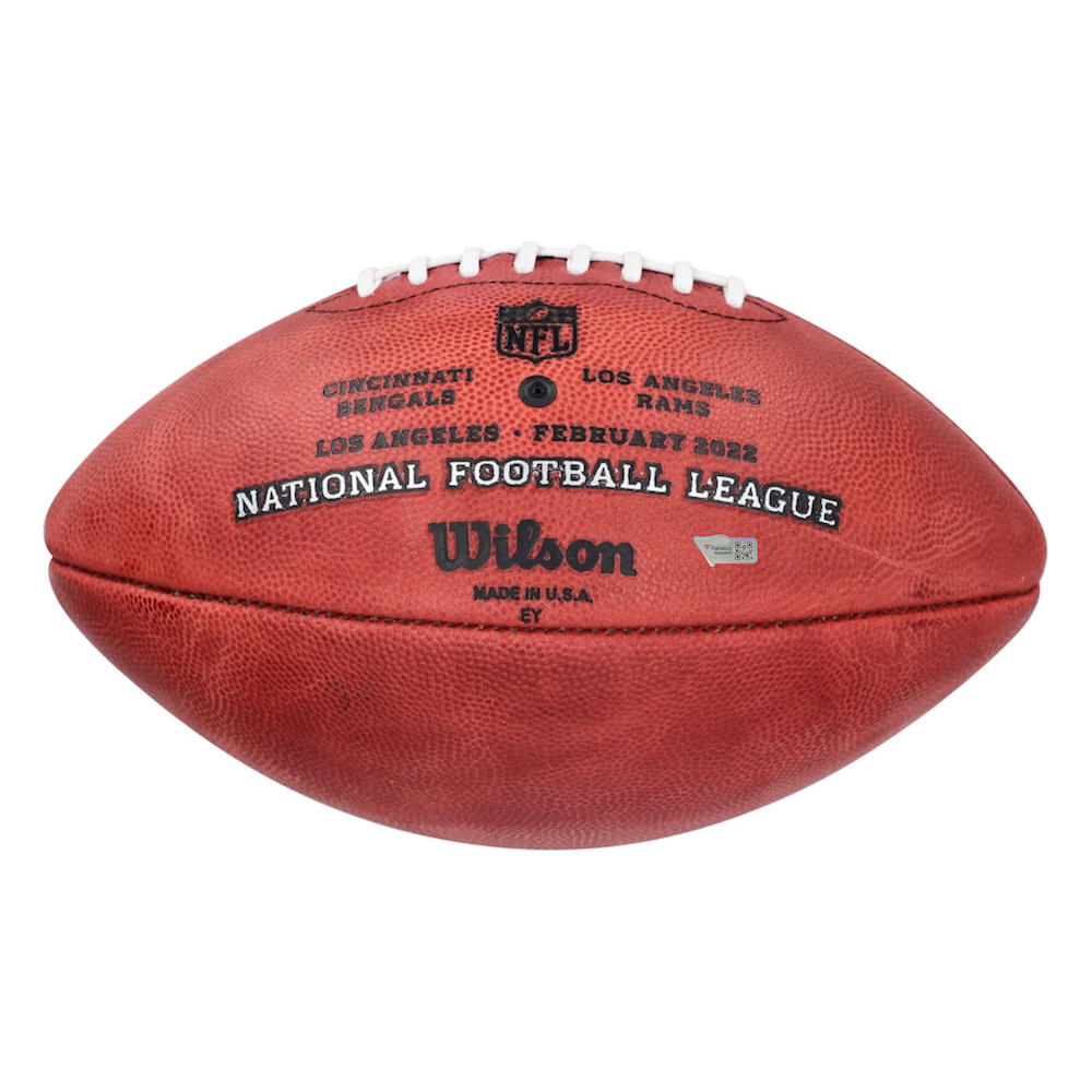 COOPER KUPP Autographed Rams Super Bowl LVI Official Football FANATICS