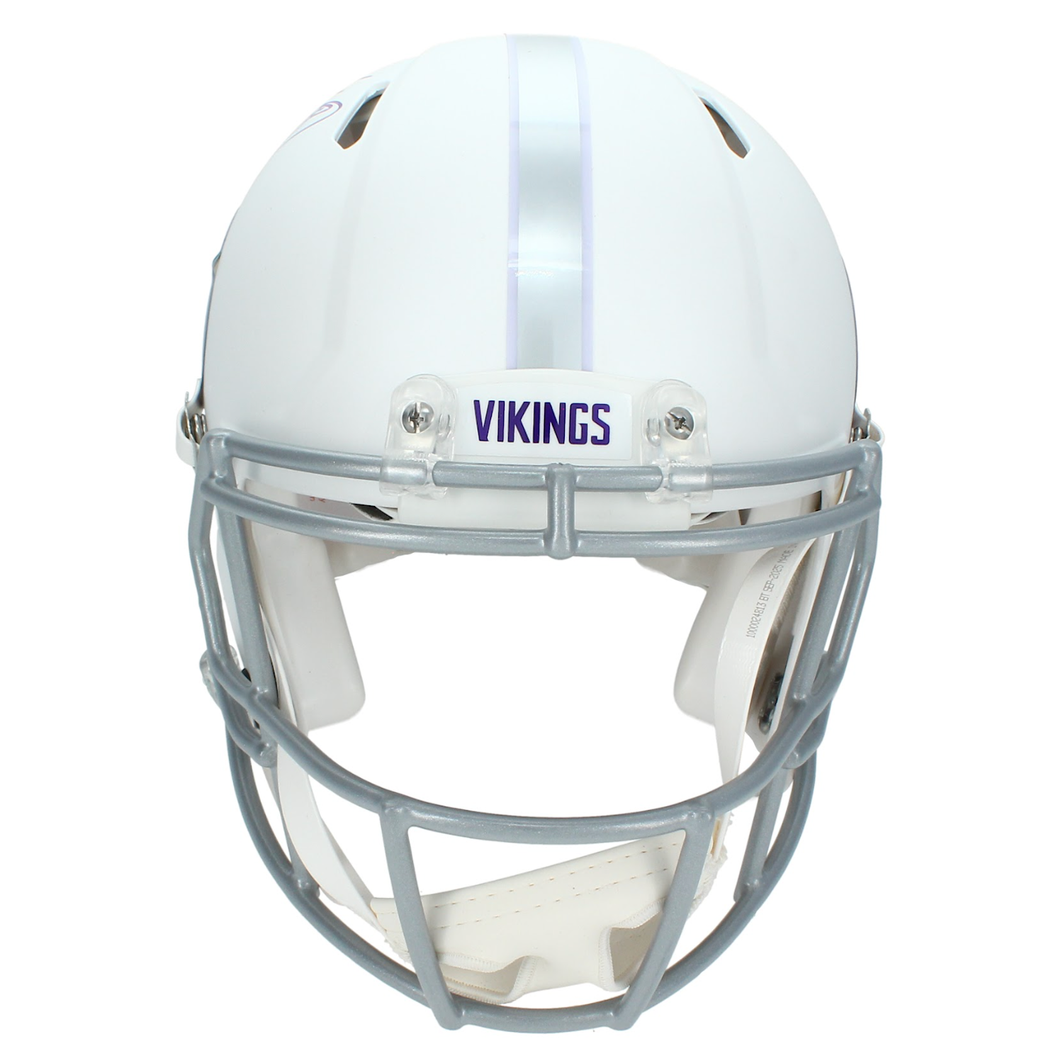 Adrian Peterson Autographed Minnesota Vikings 2024 Alt. Authentic Helmet Beckett