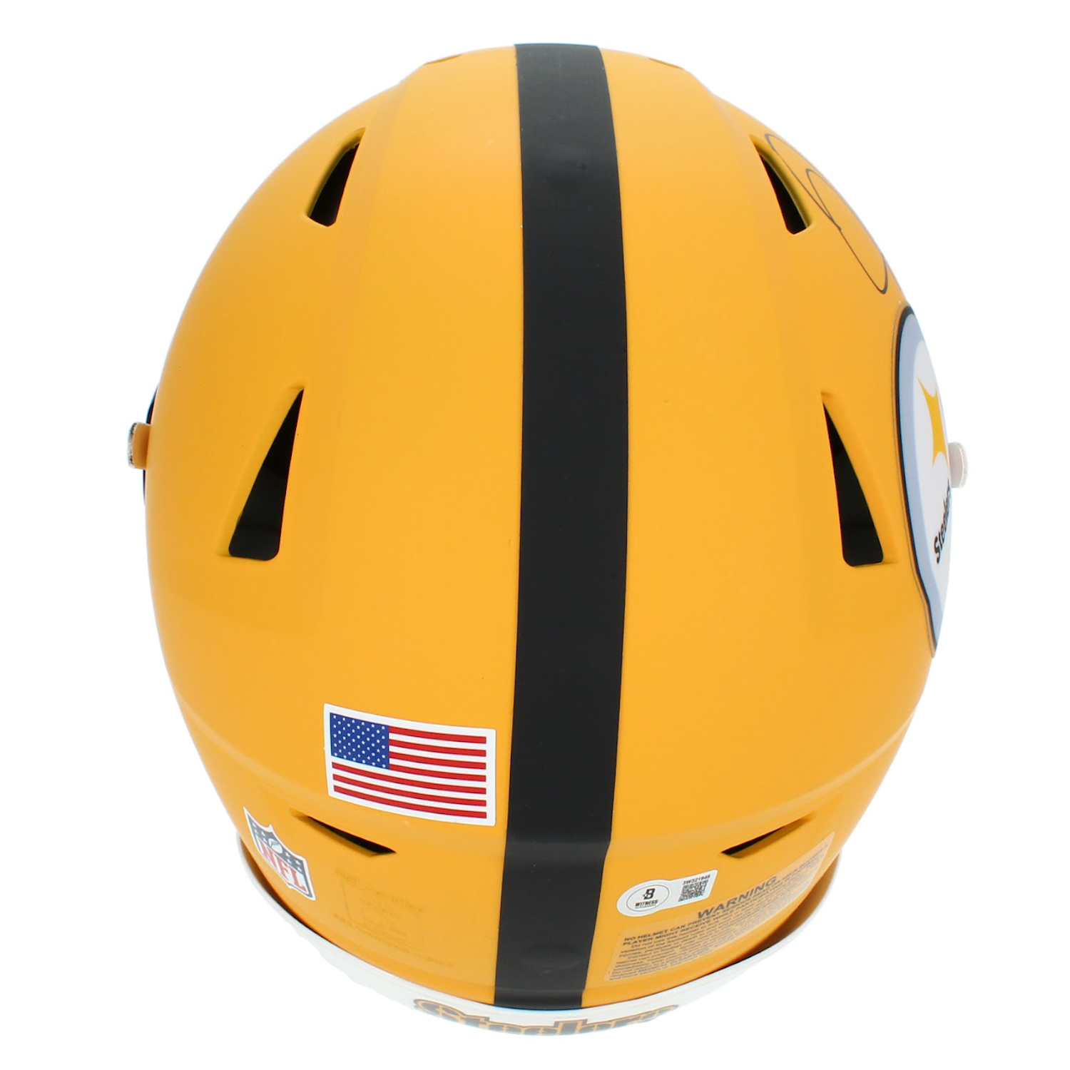 Jerome Bettis Autographed "The Bus" Pittsburgh Steelers 2025 Alt. SpeedFlex Helmet Beckett
