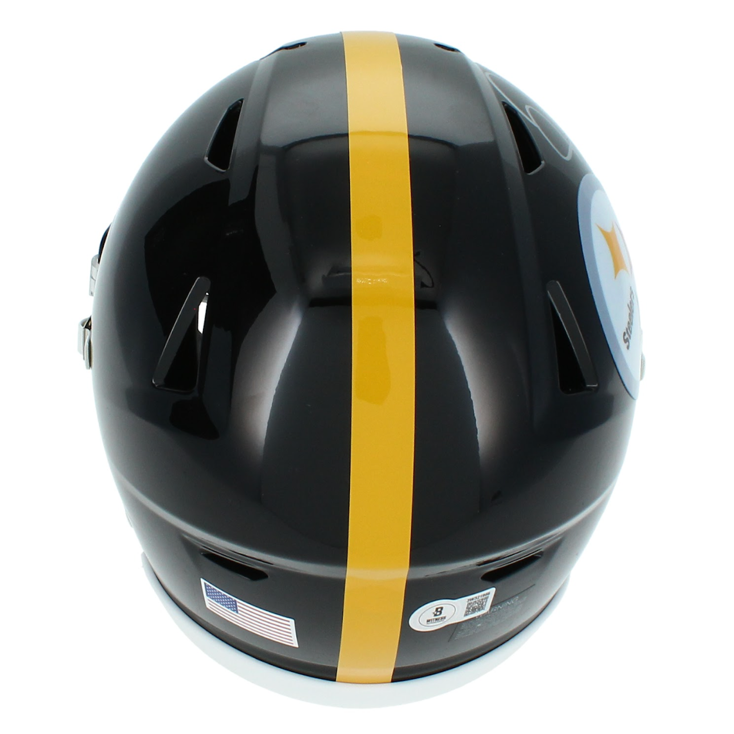Jerome Bettis Autographed Steelers Mid-Size Speedflex MIDI Helmet Beckett