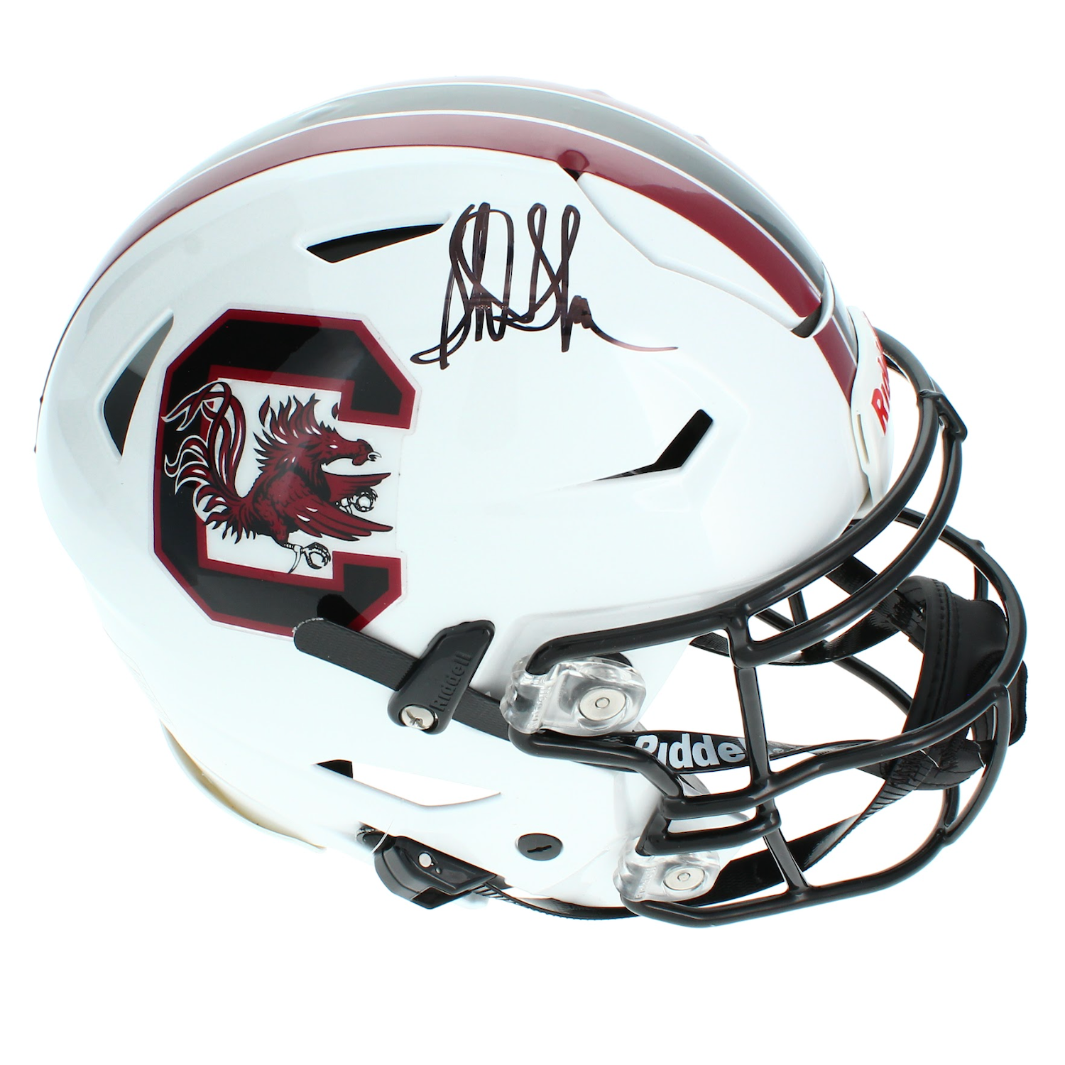 Sterling Sharpe Autographed SC Gamecocks SpeedFlex Helmet Beckett