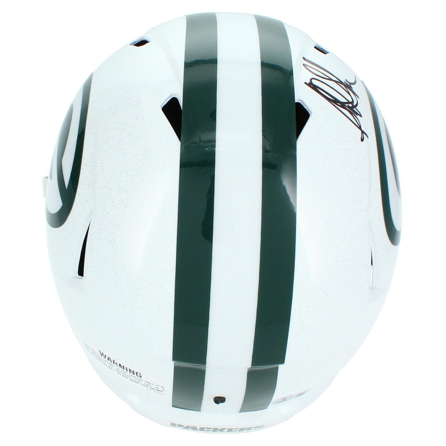 Sterling Sharpe Autographed Green Bay Packers Full Size White Helmet Beckett