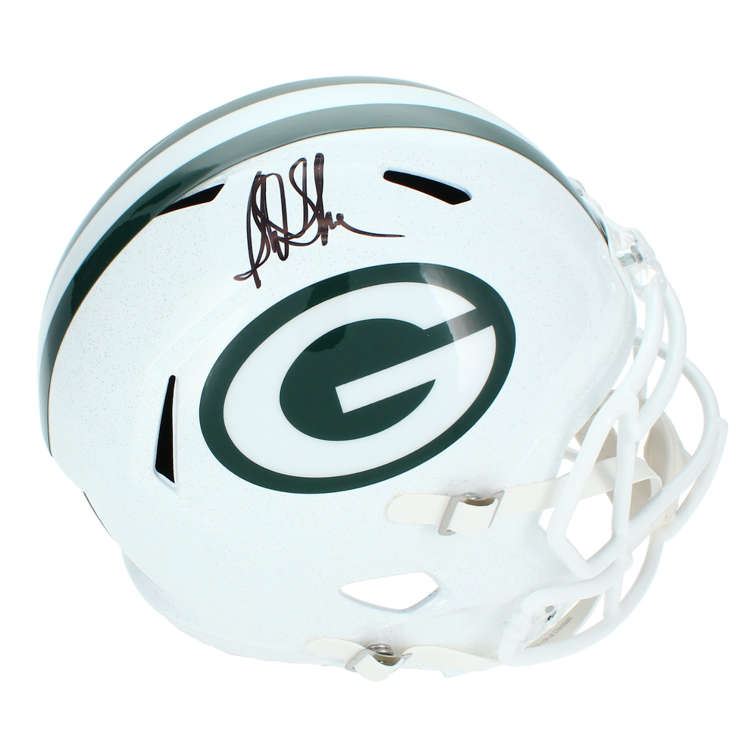 Sterling Sharpe Autographed Green Bay Packers Full Size White Helmet Beckett