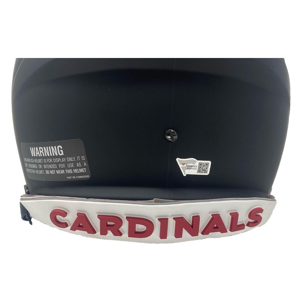 KYLER MURRAY Autographed Arizona Cardinals Eclipse Custom Visor Speed Helmet FANATICS