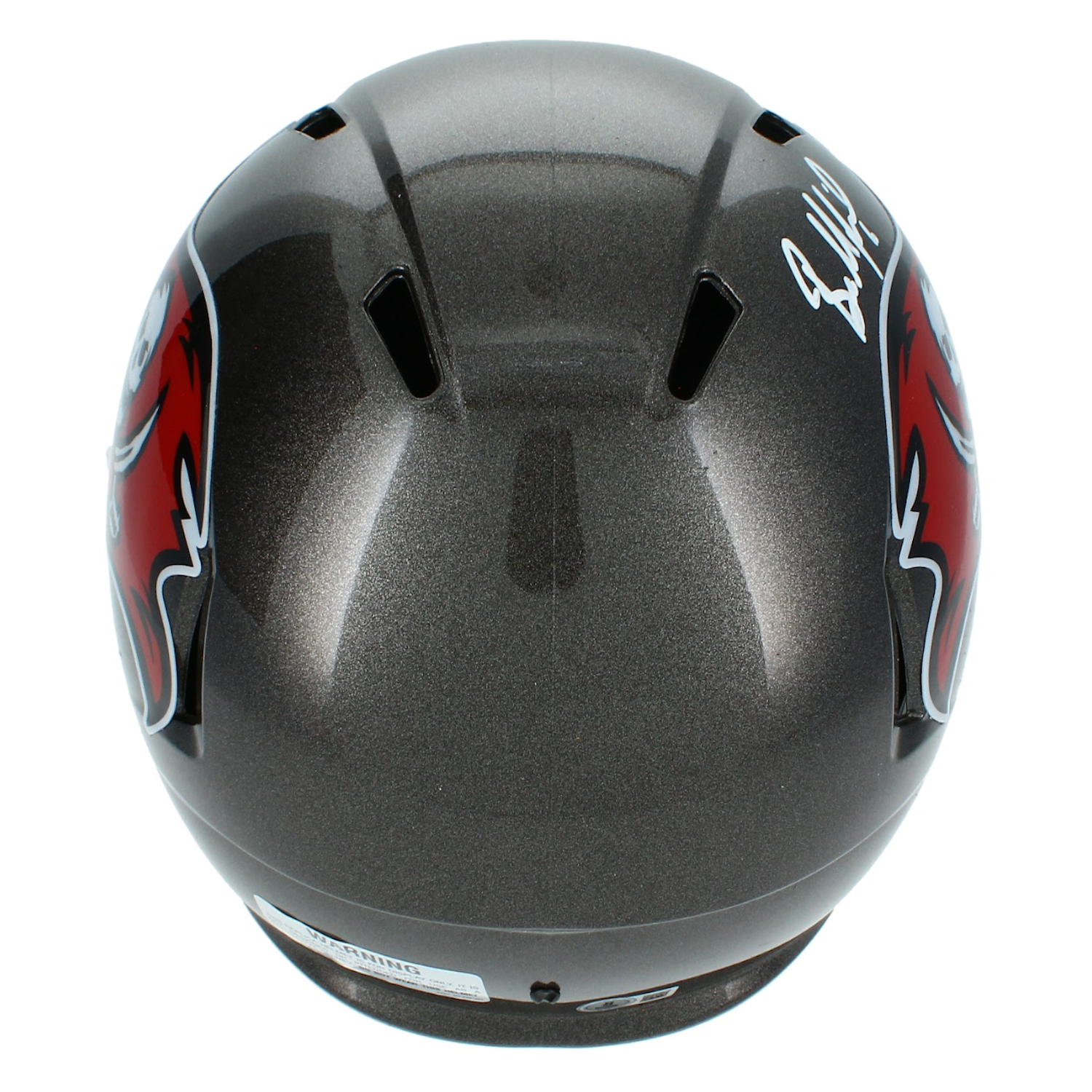 Baker Mayfield Autographed Buccaneers Throwback Full Size Helmet Beckett