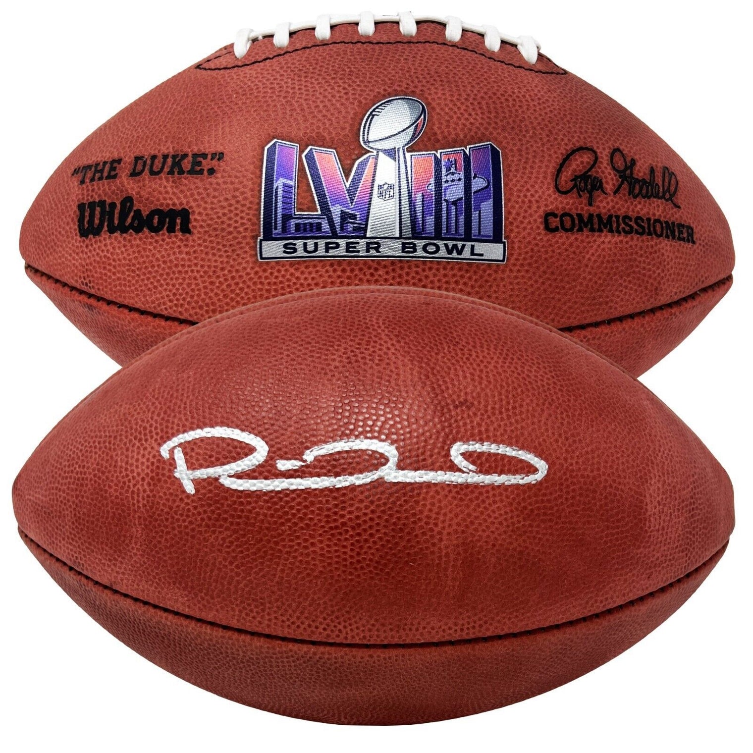 Patrick Mahomes Autographed Chiefs Official Super Bowl LVIII Football Fanatics