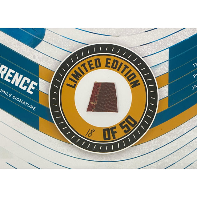 Trevor Lawrence Jaguars Framed 15" x 17" Game Used-Football Collage LE 50