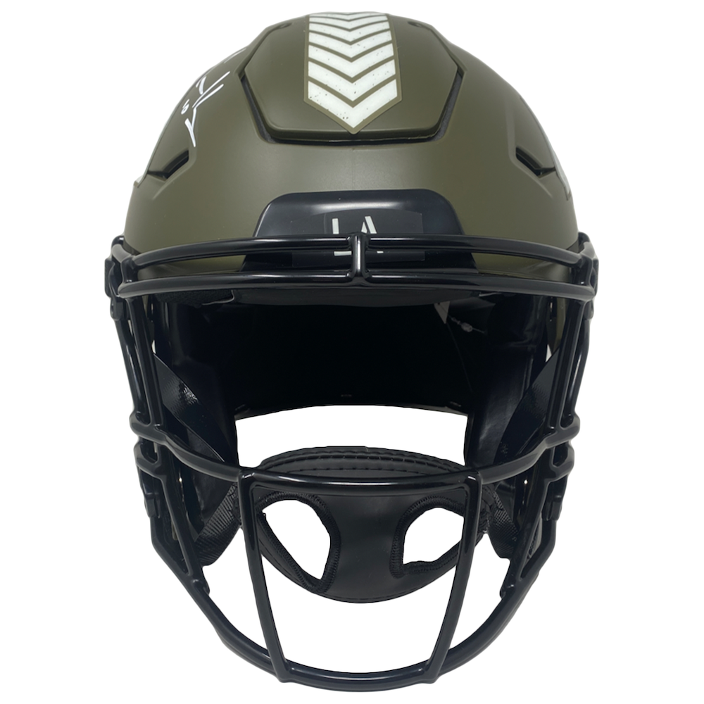 COOPER KUPP Autographed Rams STS Authentic Speed Flex Helmet FANATICS