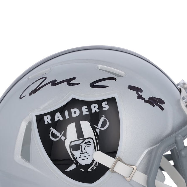 Maxx Crosby Autographed Oakland Raiders Speed Mini Helmet Fanatics