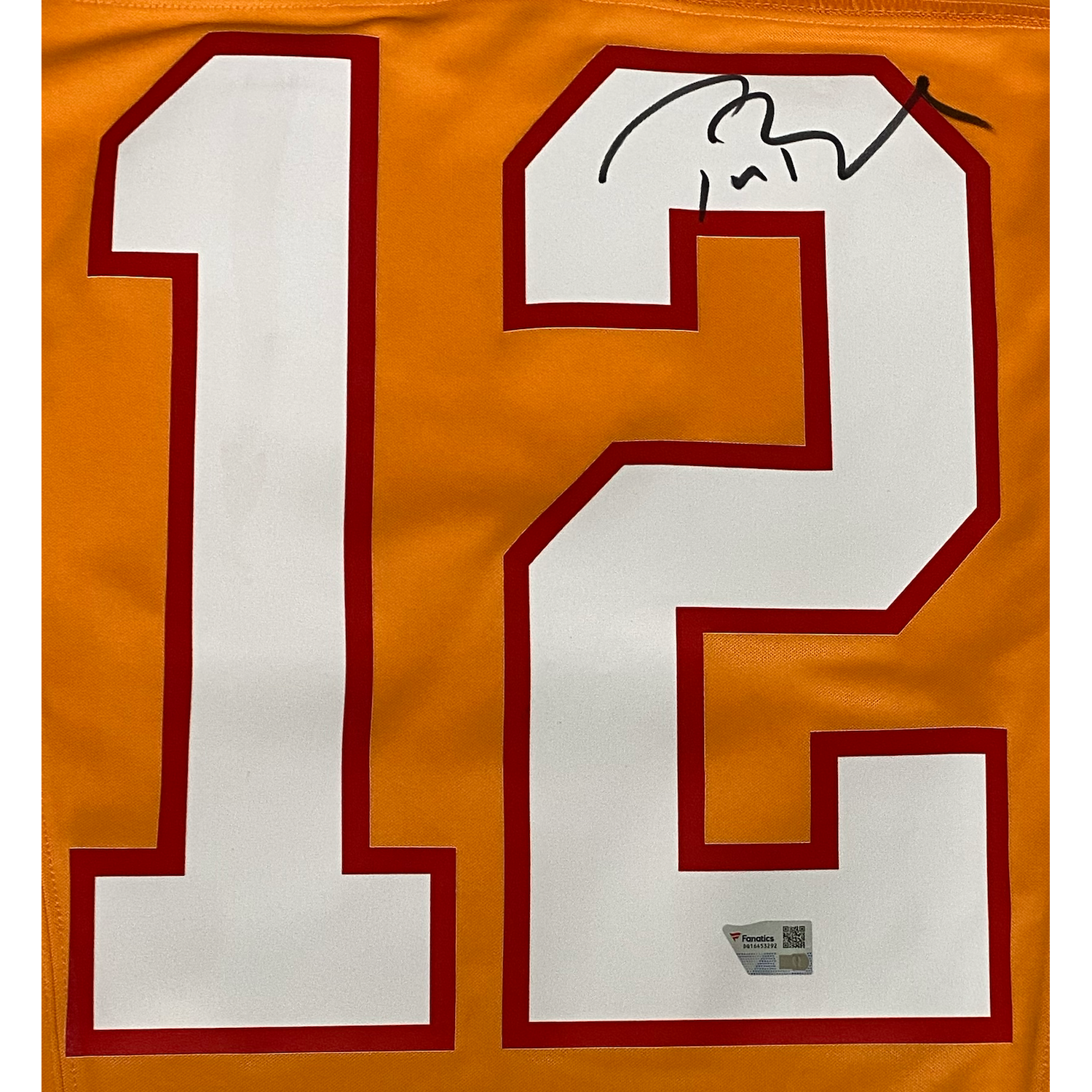 Tom Brady Autographed Buccaneers Creamsicle Nike Limited F.U.S.E Jersey Fanatics
