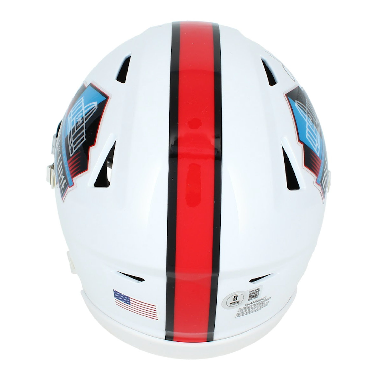 Howie Long Autographed & Inscribed Las Vegas Raiders "HOF 00" Hall of Fame Logo SpeedFlex Midi Helmet Beckett