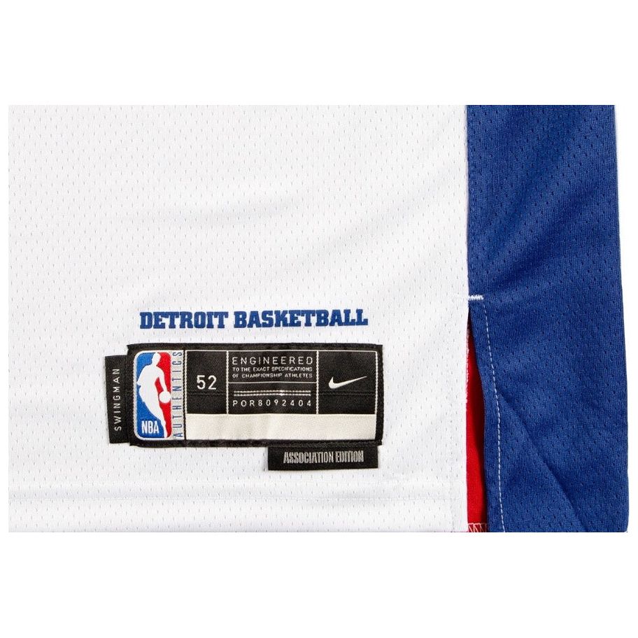 JADEN IVEY Autographed Detroit Pistons White Nike Swingman Jersey PANINI