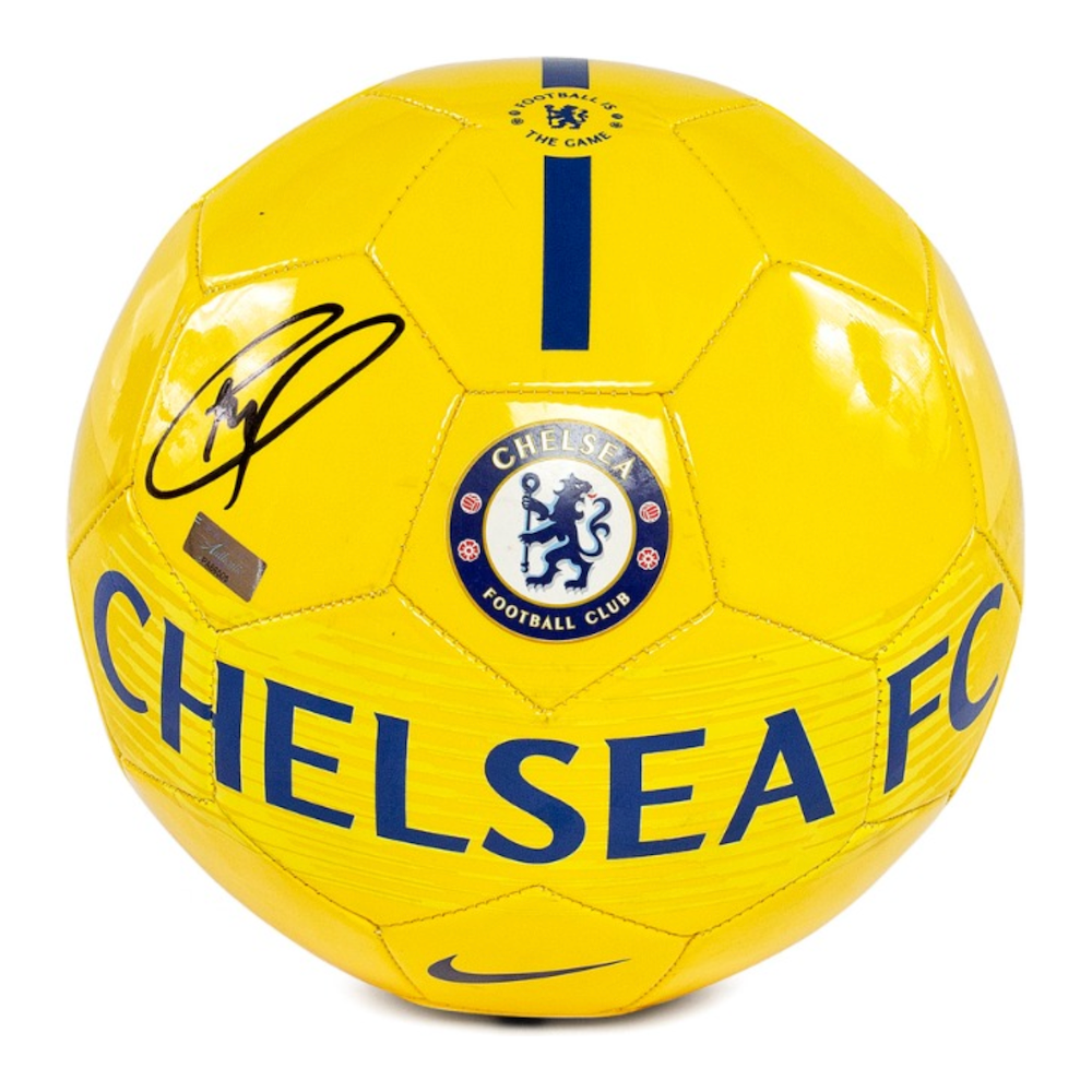 CHRISTIAN PULISIC Autographed 2020 Nike Chelsea FC Supporters Soccer Ball PANINI