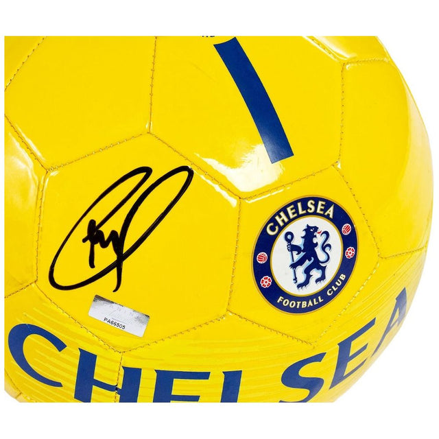 CHRISTIAN PULISIC Autographed 2020 Nike Chelsea FC Supporters Soccer Ball PANINI