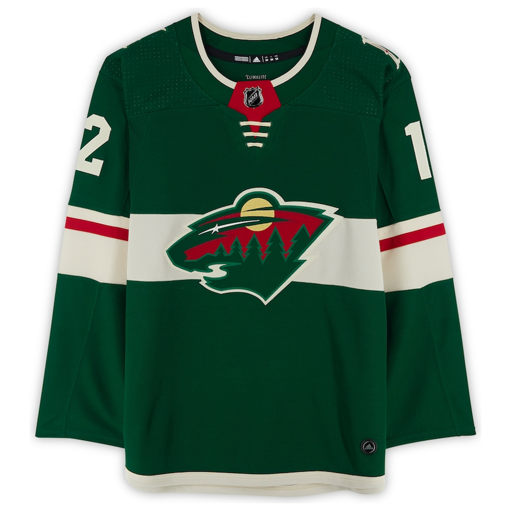 MATTHEW BOLDY Autographed Minnesota Wild Authentic Green Jersey FANATICS