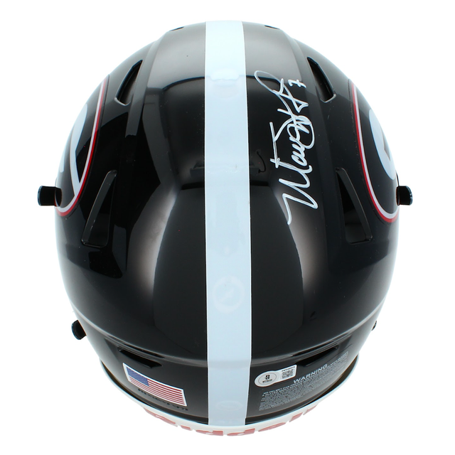 Matthew Stafford Autographed Georgia Bulldogs Alternate Black Speedflex Authentic Helmet Beckett