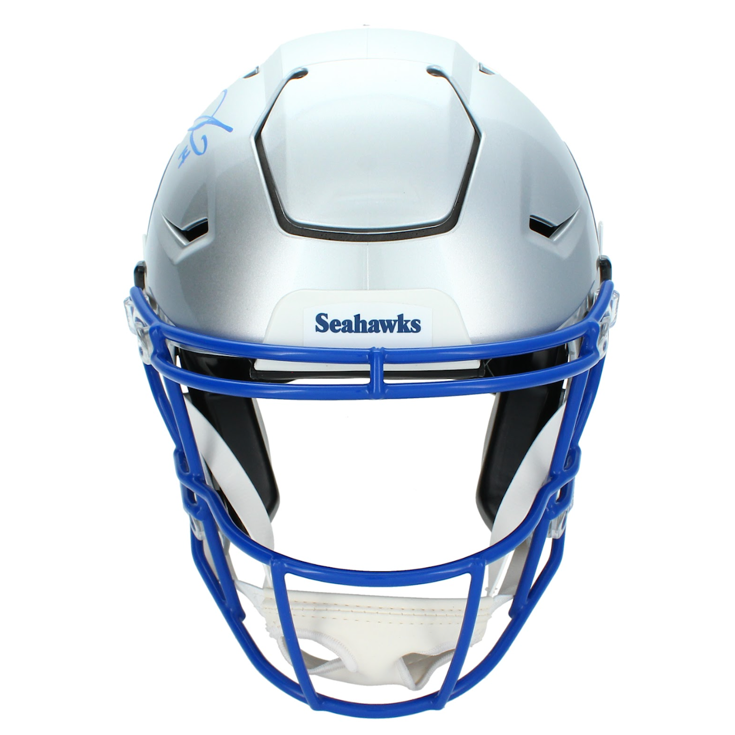 Sam Darnold Autographed Seattle Seahawks Throwback SpeedFlex Authentic Helmet Beckett