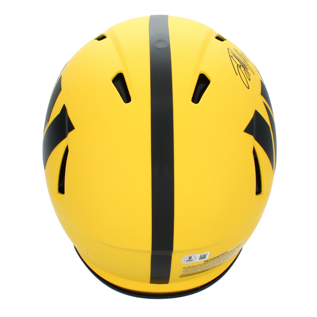 Terry McLaurin Autographed Washington Commanders 'RAVE' Speed Authentic Helmet Beckett